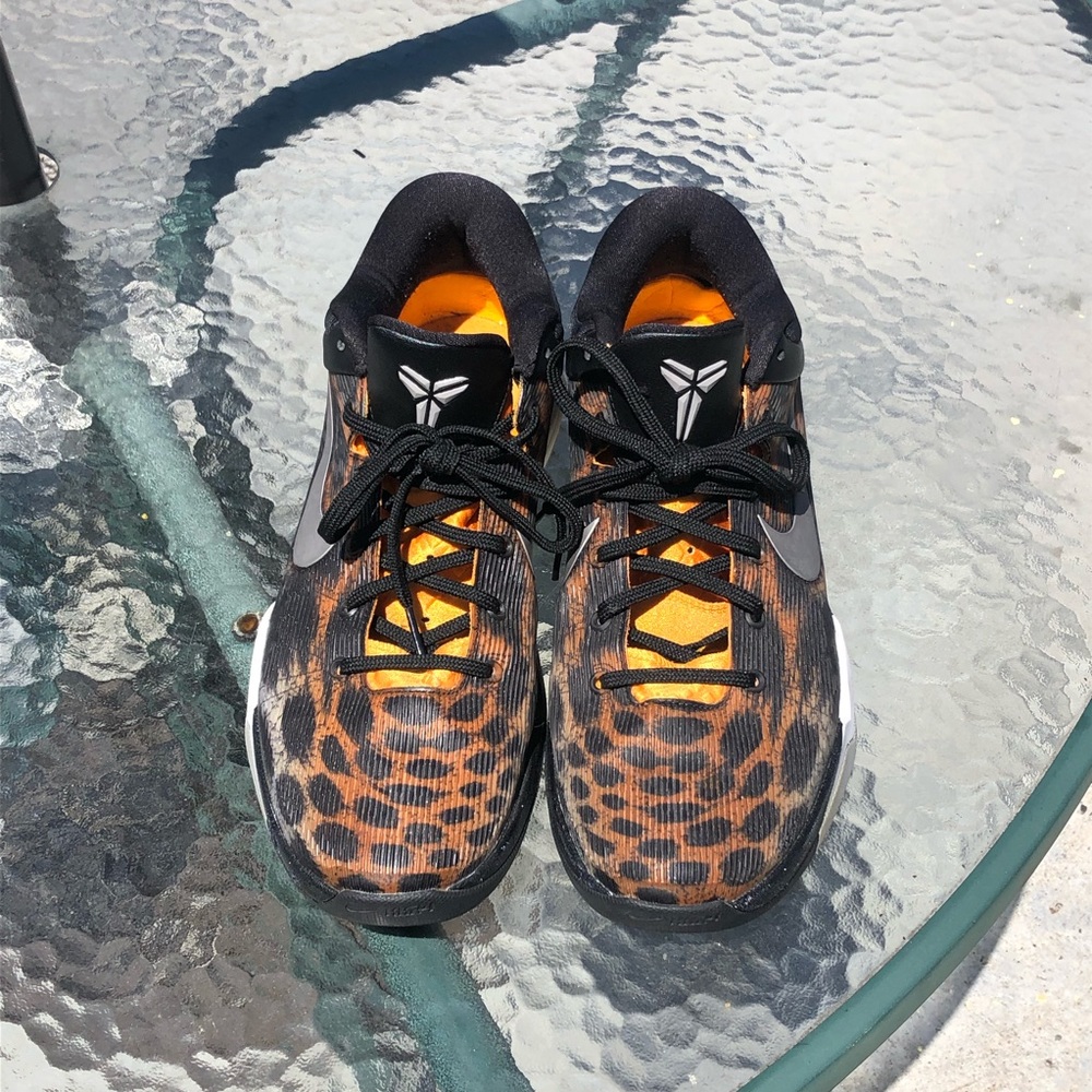SOLD Nike Kobe 6 Cheetah Leopard basketball shoes